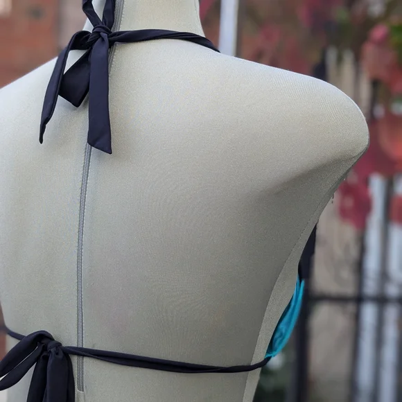 Adidas Blue and Black Bikini Top - Picture 7 of 11